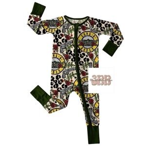 NIB Guns N Roses Bamboo Zippy